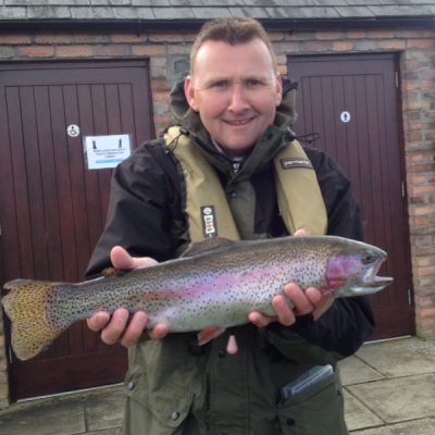 BAC Adrian McAnarney Corbet Lough Rainbow Trout April 2015