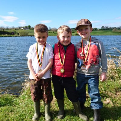 BAC Junior Anglers at the Bill Gault Glazing Cup competition at Corbet Lough on 6 May 2017 