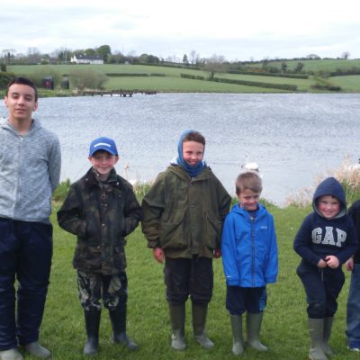 BAC Junior anglers who fished in the Percy Trophy at Corbet Lough on 29 April 2017 
