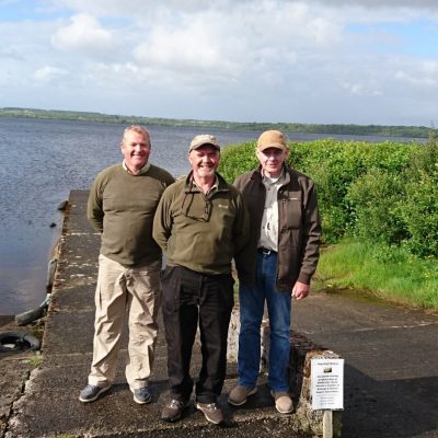 BAC Straghan Cup Lough Melvin 10 June 2017 - Ivan McVeigh 2nd, Geoff Hylands 1st and Sam Grant 3rd