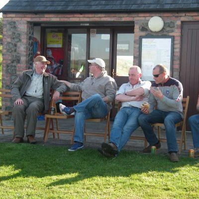 BAC Friendship Cup Corbet Lough 8 April 2017 - Sam Grant has a post competition yarn with Aidan Donnelly and some of the Armagh anglers