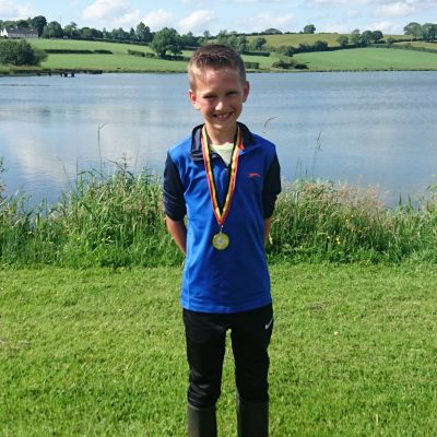 BAC Junior angler at the Sportsman Cup competition at Corbet Lough on Saturday 17 June 2017