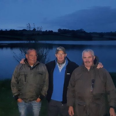 BAC The Jordan Cup at Corbet Lough on 25 August 2018 Paul McKinstry 2nd, Colin Crothers 1st and Leonard Ervine 3rd