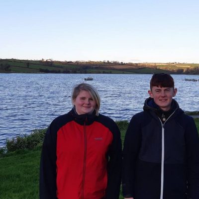 BAC Juvenile Anglers at the Hanlon Cup at Corbet Lough on 27 October 2018