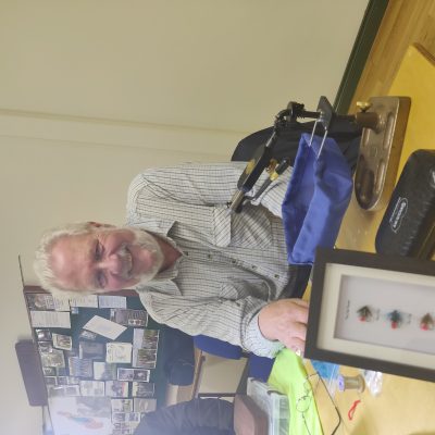 BAC Arthur Greenwood APGAI at the Fly Tying Class on Thursday 20 December 2018