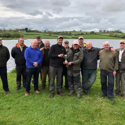 BAC - Damian Murtagh presents The Challenge Cup to The Black Pennels at Corbet Lough on Saturday 18 May 2019