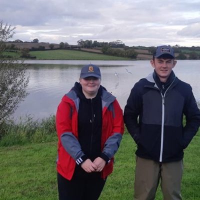 BAC - Juvenile anglers who fished in the Graham Cup at Corbet Lough on Saturday 12 October 2019