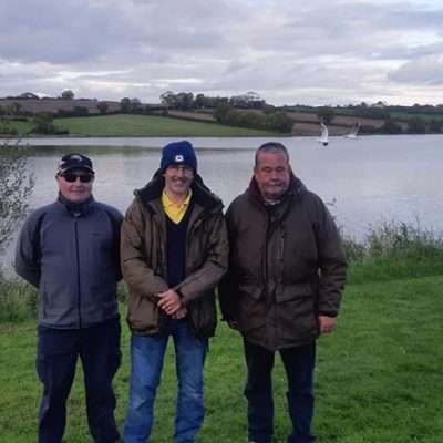 BAC - The Toasty Jardine Shield at Corbet Lough on Saturday 12 October 2019 - Noel Burns 2nd; Dessie Graham 1st and Paul McKinstry 3rd
