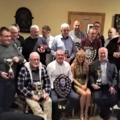 BAC - Prize Winners at the Prize Distribution evening in the Anglers Rest on 31 January 2020