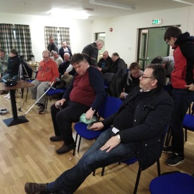 BAC - Audience at the Frankie McPhillips event on 14 March 2020