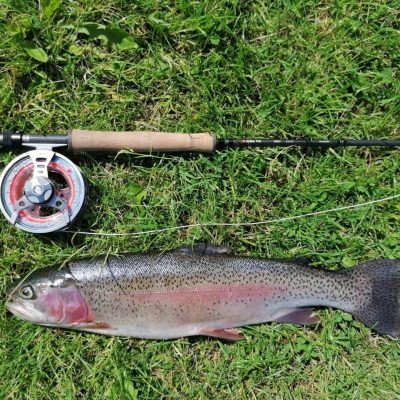 BAC - A beautiful Rainbow caught by Derek Curran at the Corbet Lough on 20 June 2020