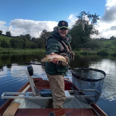 BAC - Andrew Rea with a great Brownie taken at the Corbet Lough on 29 August 2020