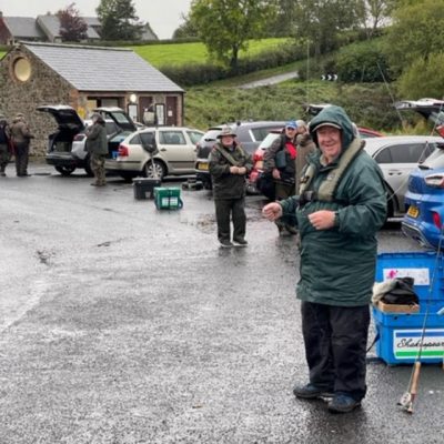 BAC - Tom King, The Silver Butchers gets tackled up at the Corbet Lough on Saturday 9 October 2021