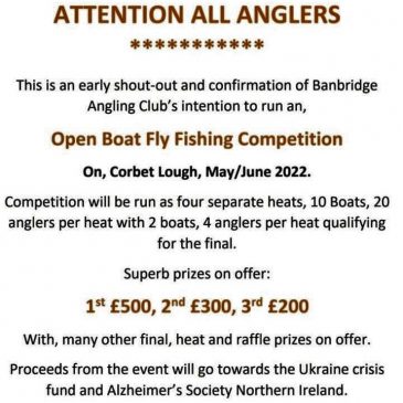 Open Boat Fly Fishing Competition