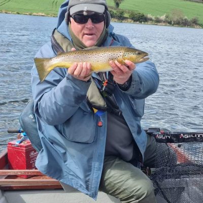 BAC - Stevie Rea with a beautiful Corbet Brownie caught on 18 April 2022