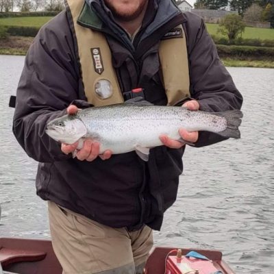 BAC - Andrew Rea with a Corbet Rainbow caught on 16 April 2022
