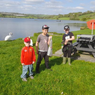 BAC - The Junior anglers who won prizes in the Percy Trophy competition at the Corbet Lough on 14 May 2022. 