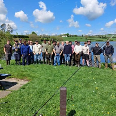 BAC - NIE Networks Energise Your Life fishing Group enjoy a great day's boat and shore angling at the Corbet Lough on Saturday 7 May 2022