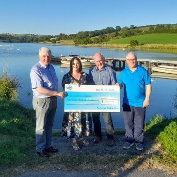 Corbet Lough Open Boat Fly Fishing Competition 2022 – Presentation to the Alzheimer’s Society