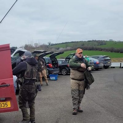 BAC - Andrew Rea ready for the Bobby Blakley Cup competition at the Corbet Lough on 4 March 2023