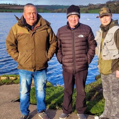 BAC - Angela Murtagh Cup at Corbet Lough on 18 March 2023. Paul McKinstry 1st, Noel Burns 2nd and Kevin Conwell 3rd.