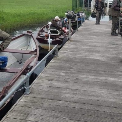 BAC - Emy Lough 13 May 2023. Anglers preparing to fish for the Straghan Cup