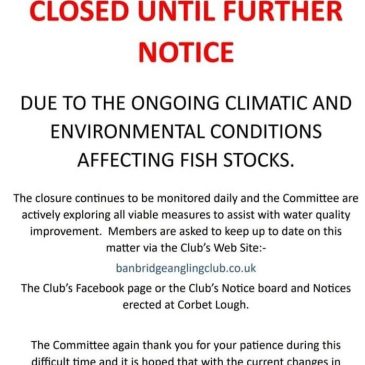 Corbet Lough Closed Until Further Notice (Update 5 July 2023)