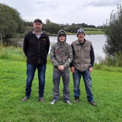 BAC - Toasty Jardine Shield Corbet Lough 23 September 2023. Roger McClements 3rd, Kevin Conwell 1st and Dessy Graham 2nd.