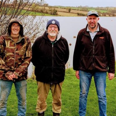 BAC - Gowdy Cup at Corbet Lough on Saturday 26 October 2024. Dessy Graham 3rd, Wilson Clinghan 1st and Roger McClements 2nd.