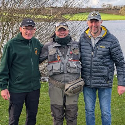 BAC - Angela Murtagh Cup at Corbet Lough on 29 March 2025. Jack Russell 3rd, Frank Kearney 1st and Roger McClements 2nd