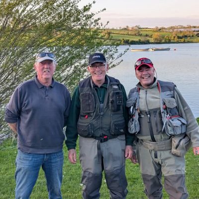 BAC - The Jos Willis Cup at Corbet Lough on 5 May 2025. Donald McClearn 3rd, Jack Russell 1st and Frank Kearney 2nd.