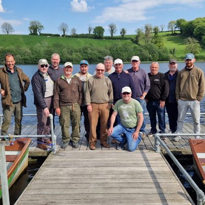 BAC - a group of local anglers who fished the mayfly at Emy Lough, Co Monaghan on 10 May 2025