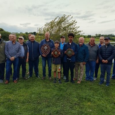 BAC - Banbridge Angling Club's 2024 prize winners at the Club's Prize Distribution Evening at the Corbet Lough on 28 May 2025