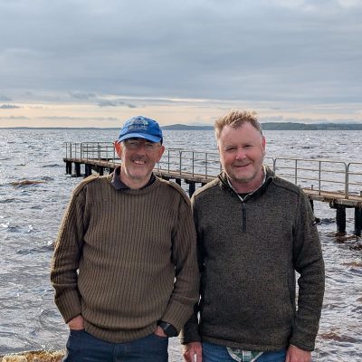 BAC - Linda Clinghan Shield at Lough Melvin on 14 June 2025. Dessy Graham 1st and Eugene Curran 2nd