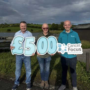 Donation to Cancer Focus NI