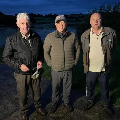 BAC - Boat Anglers cup competition at the Corbet Lough on 27 June 2026. Sam Grant 3rd, Stevie Clarke 1st and Keith Moffitt 2nd