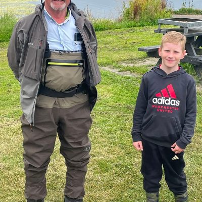 BAC - Corbet Lough 15 August 2026. Geoff Hylands, winner of the Shooter Cup and Xavier Mackle, winner of the Graham Cup