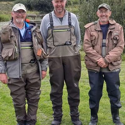 BAC - Toasty Jardine Shield competition at the Corbet Lough on 12 September 2026. Geoff Hylands 3rd, Roger McClements 1st and Dessy Graham 2nd