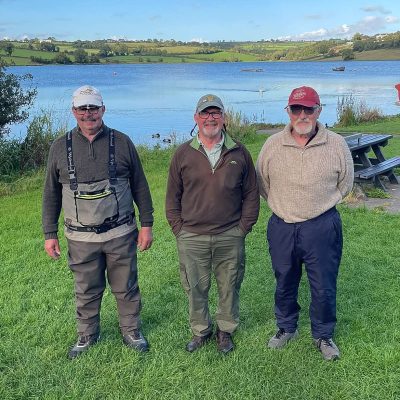 BAC - Hugh Savage Cup at the Corbet Lough on 26 September 2026. Leonard Ervine 3rd, Geoff Hylands 1st and Wilson Clinghan 2nd
